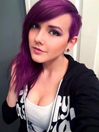 Darshelle Stevens taking a selfie