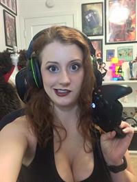 Abby Dark-Star taking a selfie