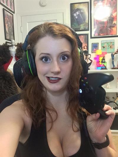 Abby Dark-Star taking a selfie