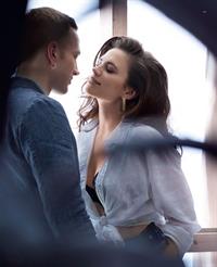 Hayley Atwell in lingerie