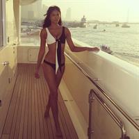 Chanel Iman in a bikini