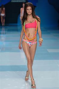 Caroline Francischini in a bikini