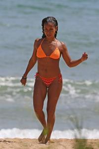 Jada Pinkett Smith in a bikini