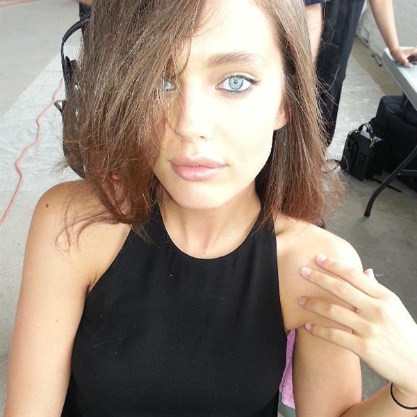 Emily DiDonato taking a selfie