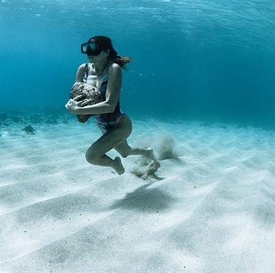 Anastasia Ashley in a bikini