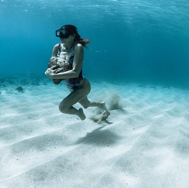 Anastasia Ashley in a bikini