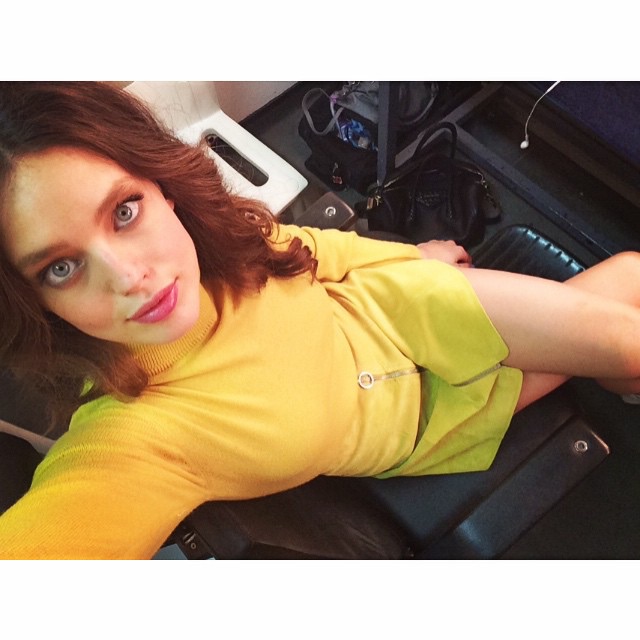 Emily DiDonato taking a selfie