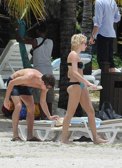 Pixie Lott in a bikini