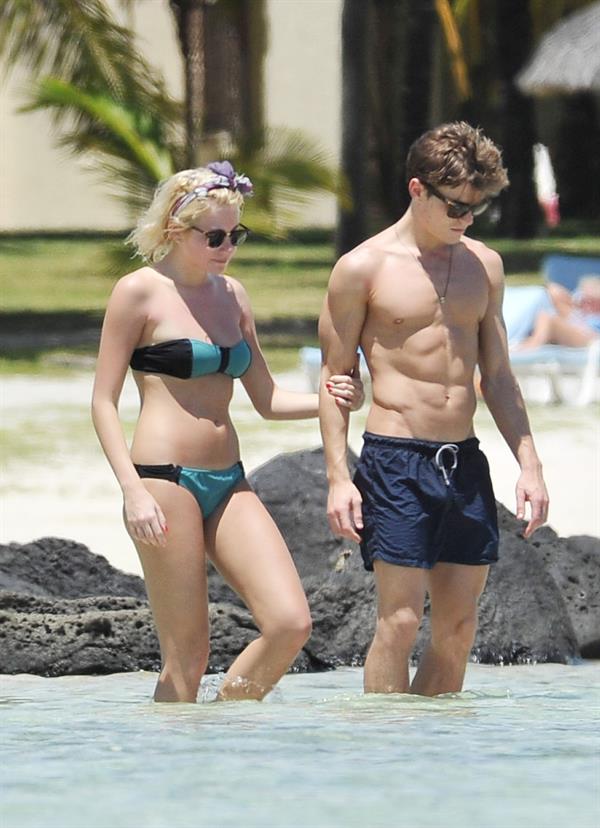 Pixie Lott in a bikini