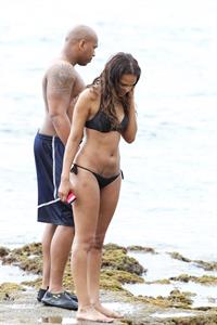 Samantha Mumba in a bikini - ass