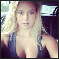 Genevieve Morton taking a selfie