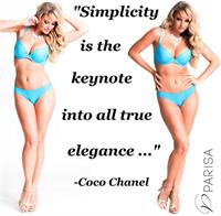 Genevieve Morton in lingerie