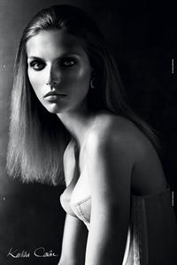 Karlina Caune in lingerie