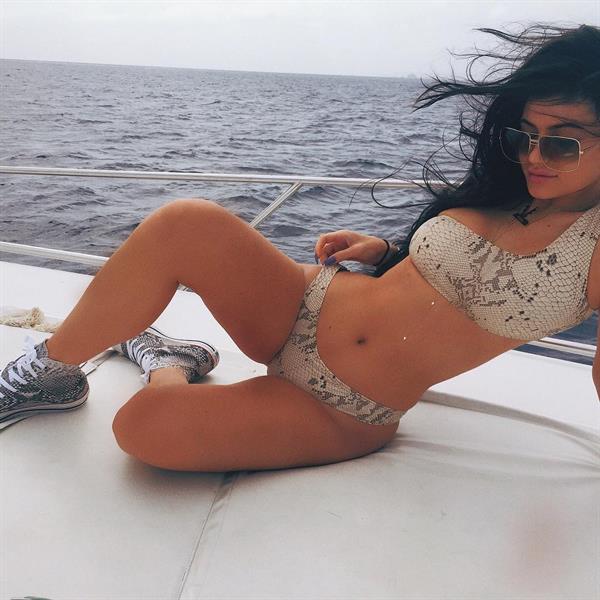Kylie Jenner in a bikini