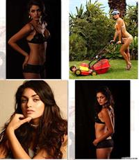 Gabriella Demetriades in lingerie