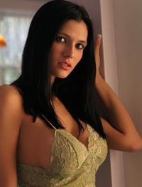 Amanda Hanshaw in lingerie