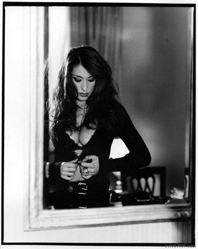 Sabrina Salerno in lingerie