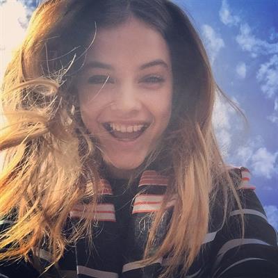 Barbara Palvin taking a selfie