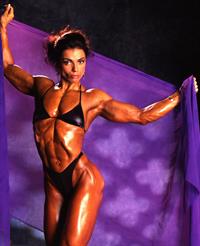 Sharon Bruneau in a bikini