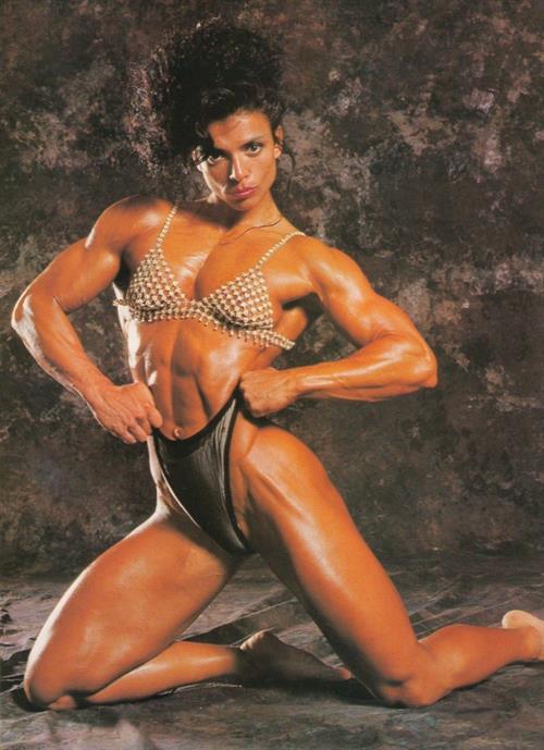 Sharon Bruneau in a bikini