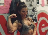 Sharon Bruneau in a bikini