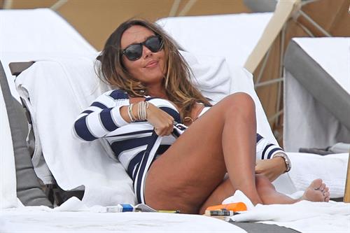 Tamara Ecclestone in a bikini