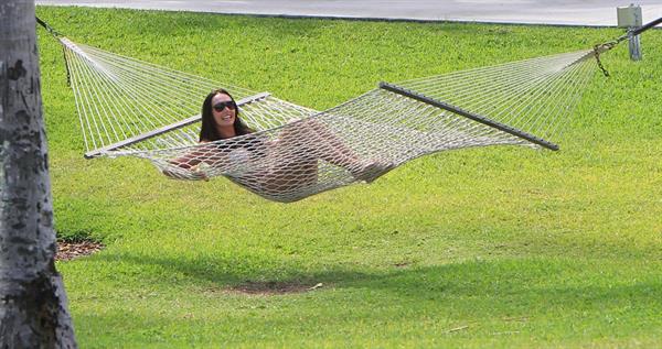 Tamara Ecclestone in a bikini