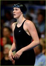 American Olympic Swimmer Missy Franklin won Gold in the 2012 Olympics