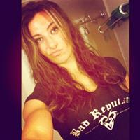 Miesha Tate taking a selfie