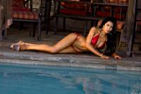 Nasia Jansen in a bikini