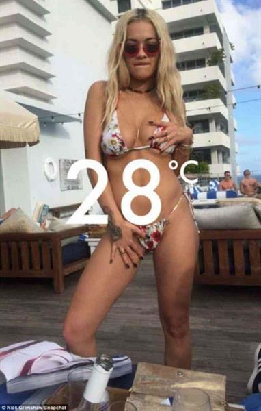 Rita Ora in a bikini