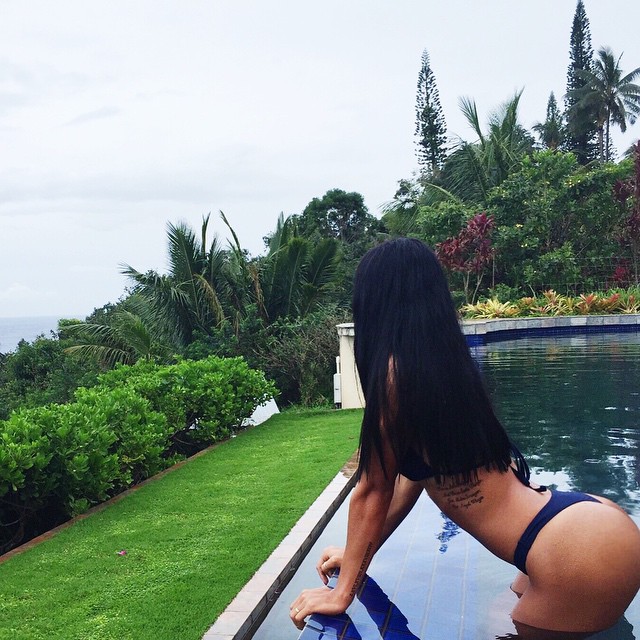 Katya Elise Henry in a bikini