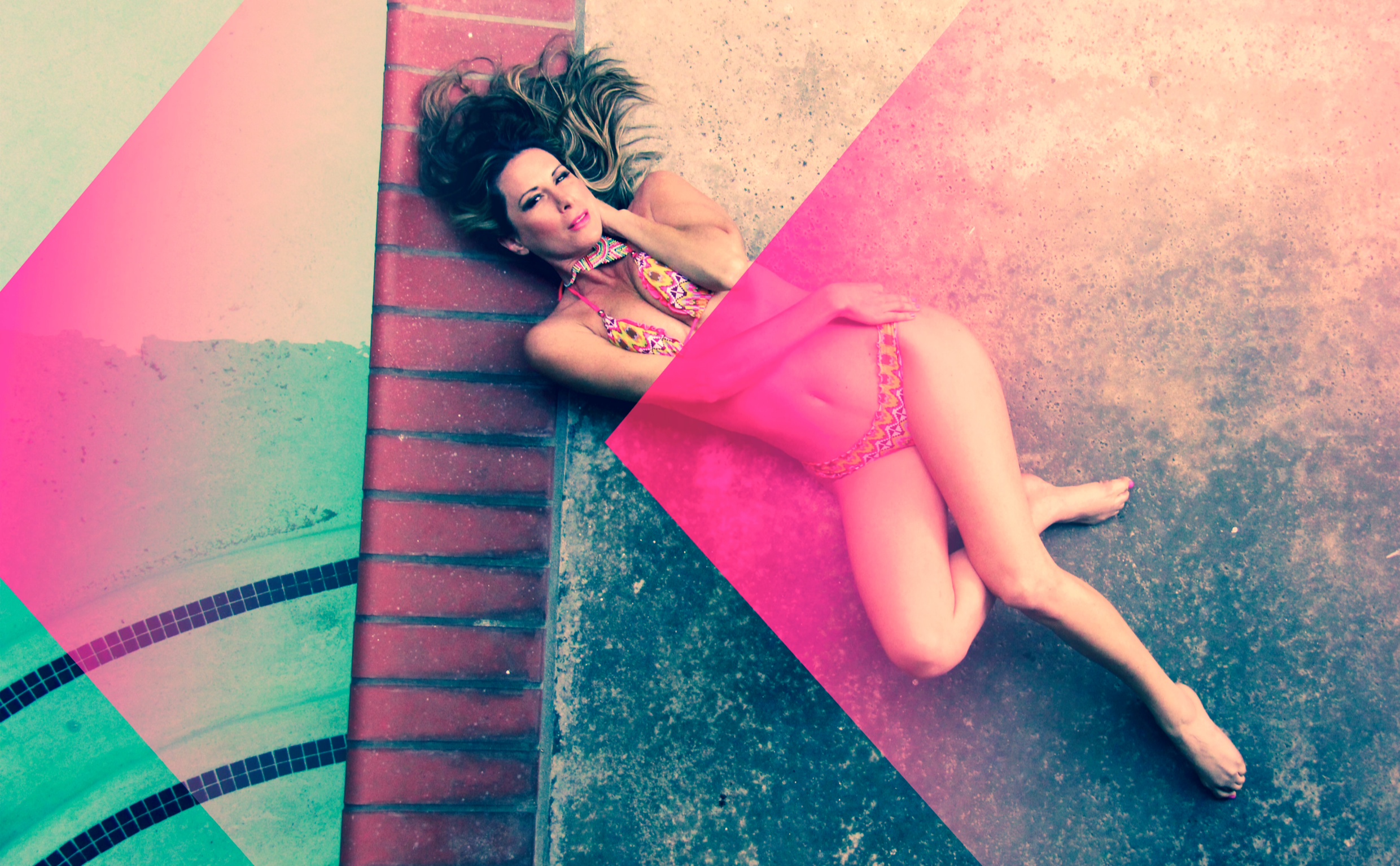 Summer Crosley in a bikini