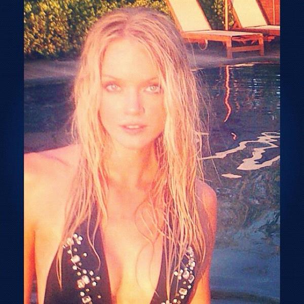 Lindsay Ellingson in a bikini