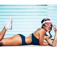 Tianna Gregory in a bikini