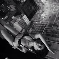 Tianna Gregory in a bikini