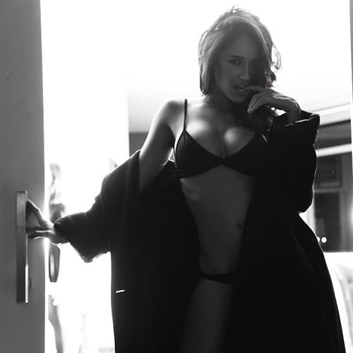 Tianna Gregory in a bikini