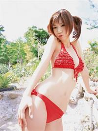 Aki Hoshino in a bikini