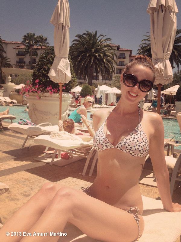 Eva Amurri Martino in a bikini