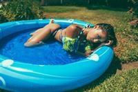 Tianna Gregory in a bikini