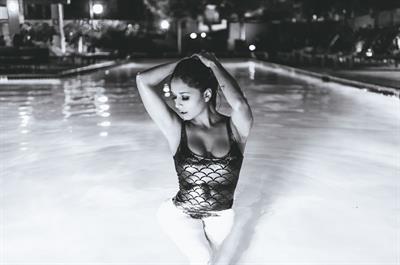 Tianna Gregory in a bikini