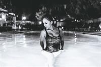 Tianna Gregory in a bikini