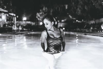 Tianna Gregory in a bikini