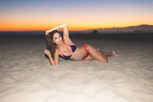 Tianna Gregory in a bikini