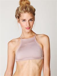 Linda Vojtova in a bikini