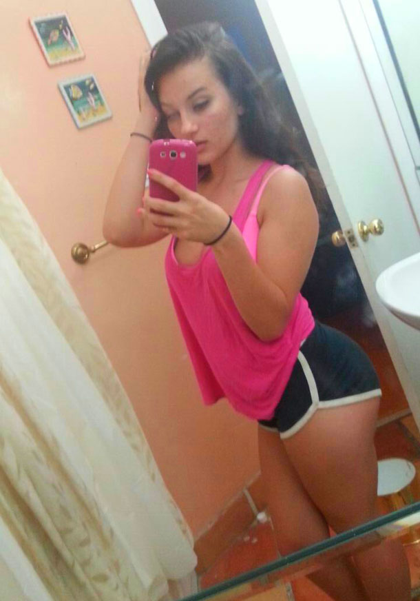 Anonymous taking a selfie