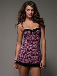 Violet Budd in lingerie