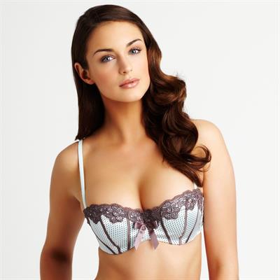 Violet Budd in lingerie