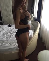 Anella Miller taking a selfie and - ass