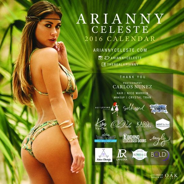 Arianny Celeste in a bikini - ass